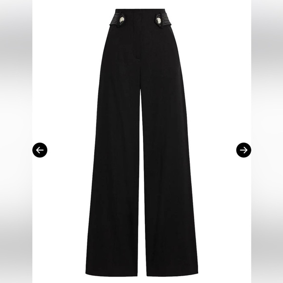 VERONICA BEARD Sunny Linen Wide Leg Pants - Picture 3 of 8